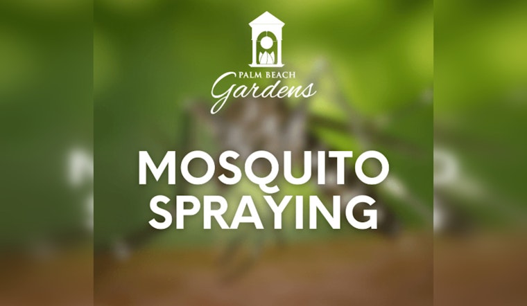 Palm Beach Gardens Gears Up for Mosquito Spraying Operations Next Week