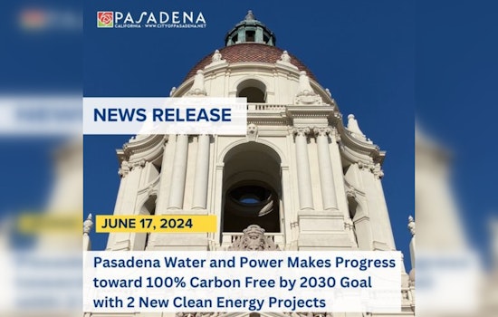 Pasadena City Council Advances Green Energy with Wind Power Contract and Battery Storage Project