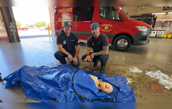 Phoenix Fire Department Battles Summer Heat with Cold Water Immersion Therapy for Heat-Related Illnesses