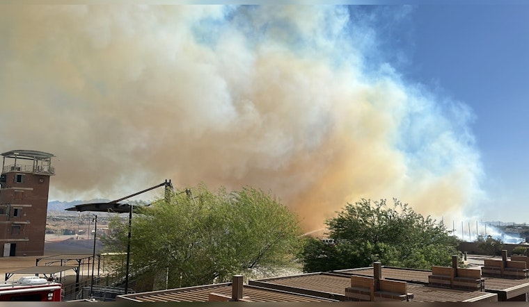 Phoenix Firefighters Quell Major Mulch Facility Fire Amidst Triple-Digit Heat