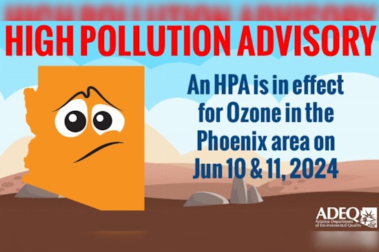 Phoenix Residents Warned to Limit Outdoor Activity Amid Ozone High Pollution Advisory