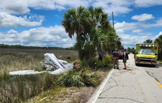 Plane Crash on Pine Island Drive in Hernando County Leaves Two with Minor Injuries