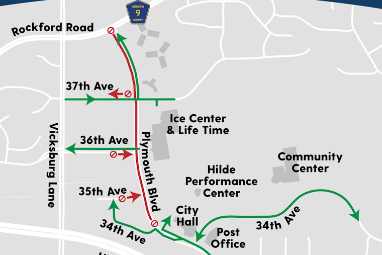 Plymouth Boulevard Closure Begins June 7 Amidst City Improvements; Detours Set for Commuters and Visitors