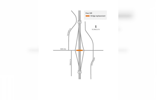 Plymouth Drivers Prepare for Summer Detours as 36th Avenue Bridge Closes for Replacement