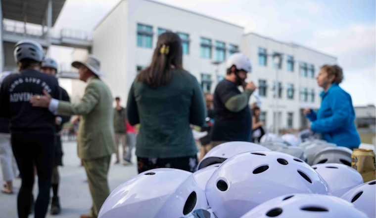 Point Loma Embraces Greener Travel with Over 100 New Bike Helmets Distributed at Safety Event