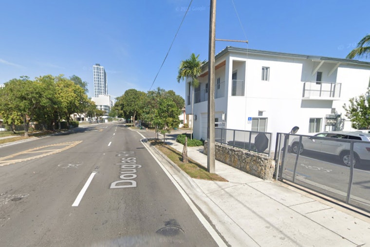Police Cordon Off Area for Investigation of Possible Shooting in Coconut Grove
