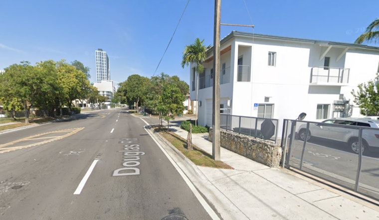 Police Cordon Off Area for Investigation of Possible Shooting in Coconut Grove
