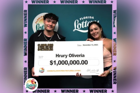 Pompano Beach Teenager Hyury Oliveira Wins Million Dollar Lottery Prize with Lucky Scratch-Off