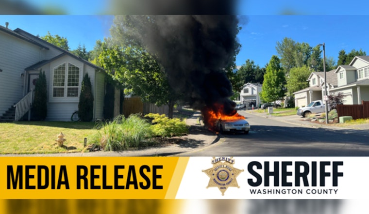 Portland Man Charged with Arson After Car Fire Threatens Residential Property