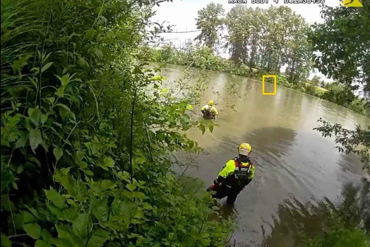 Puyallup River Rescue First Responders Save Woman From Swift Currents