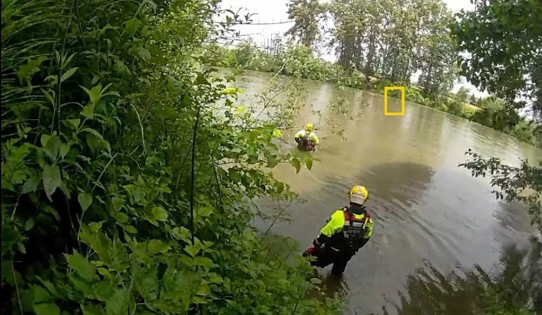 Puyallup River Rescue, First Responders Save Woman from Swift Currents in Coordinated Effort