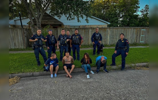 Quartet Arrested on Multiple Warrants and Narcotics Charges in Harris County Sting Operation