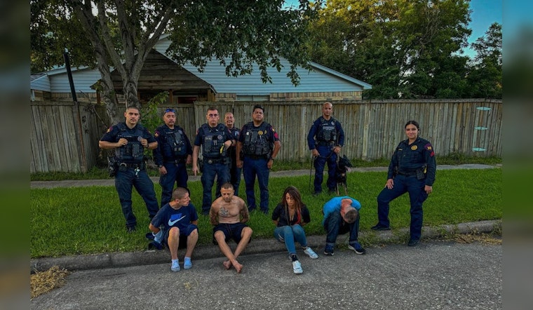 Quartet Arrested on Multiple Warrants and Narcotics Charges in Harris County Sting Operation