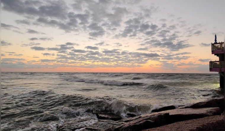 Rare Surf-Ready Waves Draw Thrill-Seekers to Galveston Island Despite Red Flag Warnings