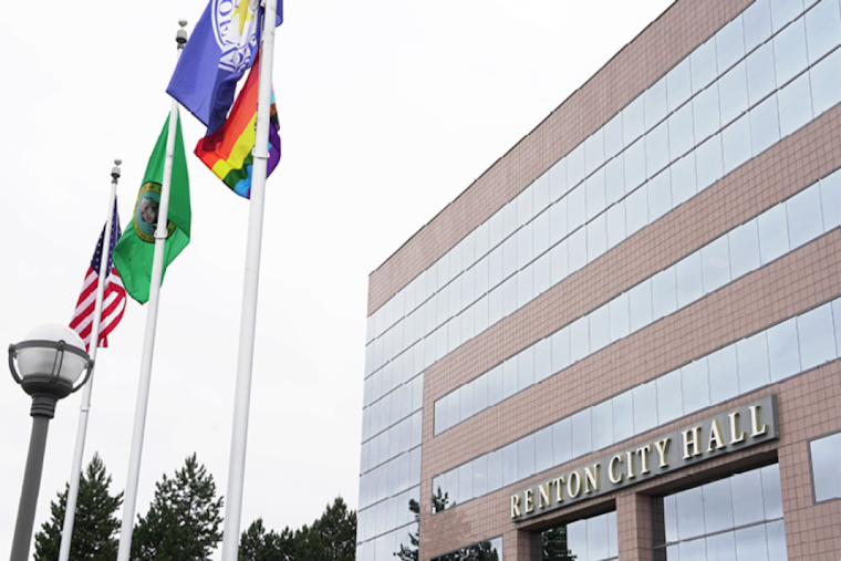 Renton Raises Progress Pride Flag for Inclusive Pride Month, Contends with Beach Closure, Educational Initiatives, and Civic Planning
