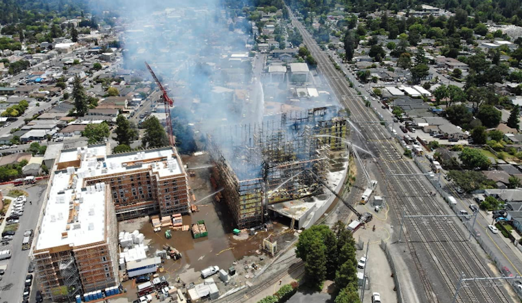 Residents Return Home as Redwood City Firefighters Contain Fifth-Floor Blaze on Middlefield Rd.