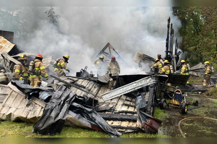 Ridgefield Barn Fire Claims One Life, Fire Crews Rescue Chickens and Address Medical Emergency