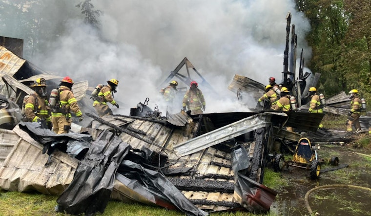 Ridgefield Barn Fire Claims One Life, Fire Crews Rescue Chickens and Address Medical Emergency