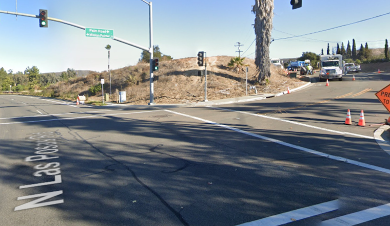Roadworks on Las Posas Road in San Marcos Set to Disrupt Traffic Amid Sewer Upgrades