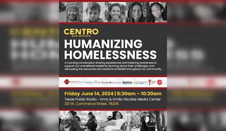 San Antonio Launches "Humanizing Homelessness" Initiative to Boost Awareness and Support for Unsheltered Community