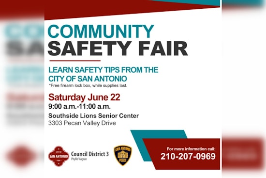 San Antonio Leaders Partner with SAPD to Host Community Safety Fair, Offer Free Gun Safety Lock Boxes