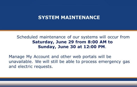 San Antonio's CPS Energy to Temporarily Limit Services Due to Weekend Maintenance