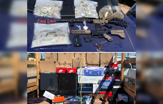 San Bernardino County Sheriff's Sweep Results in 12 Felony Arrests, Seizure of Firearms and Drugs