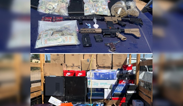 San Bernardino County Sheriff's Sweep Results in 12 Felony Arrests, Seizure of Firearms and Drugs