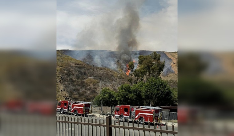 San Bernardino Firefighters Successfully Contain 20-Acre Blaze Near Little Mountain