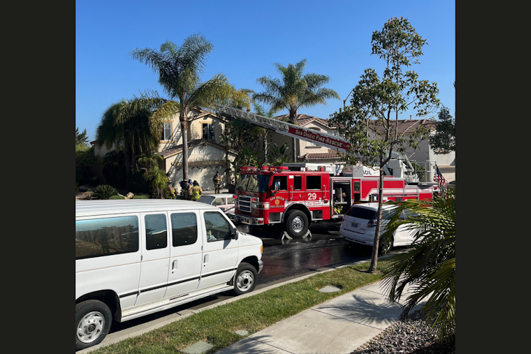 San Diego Firefighters Heroically Rescue Individual from Second-Story