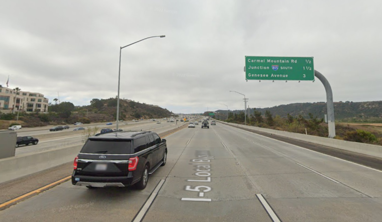 San Diego Motorcyclist Dies After Colliding With Vehicle on I-5 Near Torrey Pines