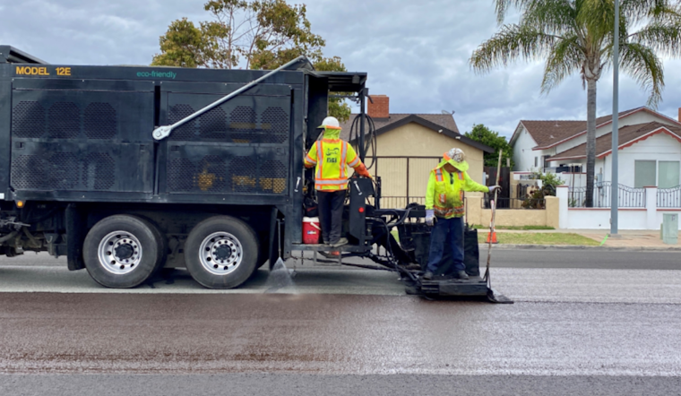 San Diego Rolls Out Slurry Seal Road Enhancement Projects in Otay Mesa-Nestor, Navajo, and Serra Mesa