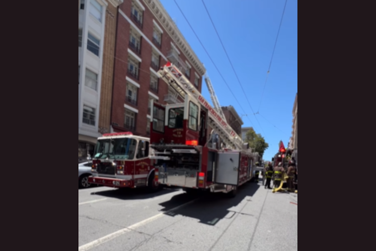San Francisco Fire Department Rapidly Extinguishes Elevator Shaft Blaze at Sutter Street Apartment Building