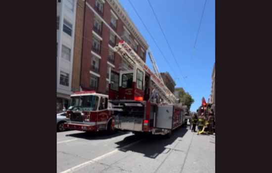 San Francisco Fire Department Rapidly Extinguishes Elevator Shaft Blaze at Sutter Street Apartment Building