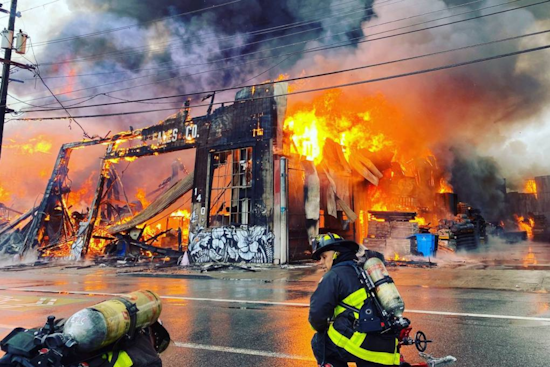 San Francisco Firefighters Rapidly Contain Blaze Near Van Ness and Aquatic Park, No Injuries Reported