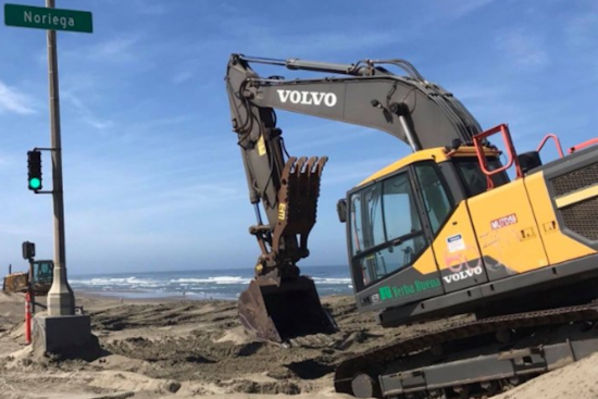 San Francisco's Battle Against Sands: 30,000 Cubic Yards to be Redistributed at Ocean Beach
