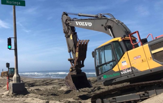 San Francisco's Battle Against Sands: 30,000 Cubic Yards to be Redistributed at Ocean Beach