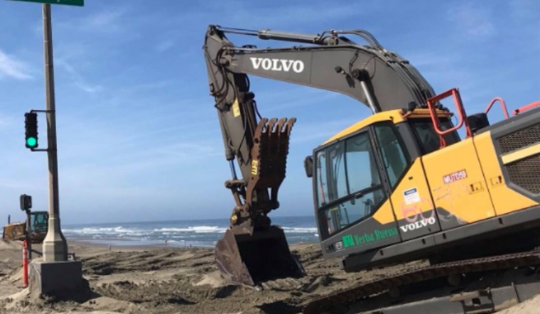 San Francisco's Battle Against Sands: 30,000 Cubic Yards to be Redistributed at Ocean Beach