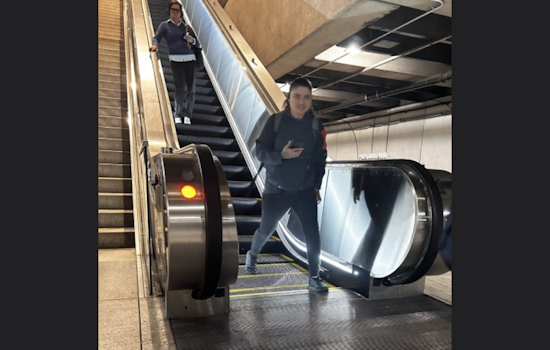 San Francisco's Market Street BART Stations Boast New Escalators and Canopies in Transport Revamp