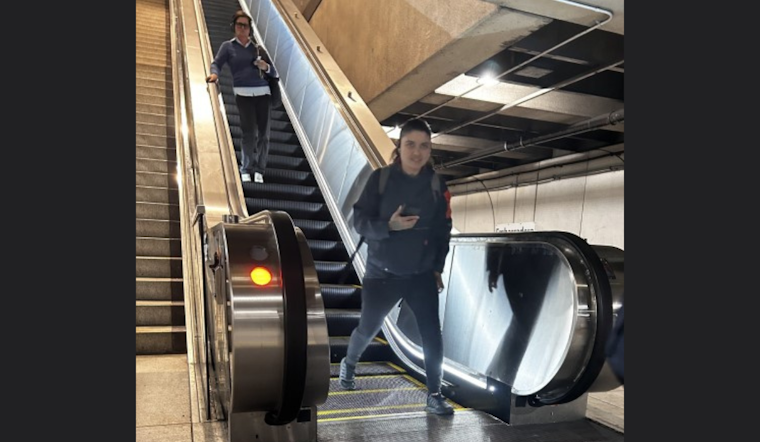 San Francisco's Market Street BART Stations Boast New Escalators and Canopies in Transport Revamp