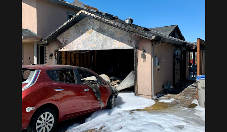San José Firefighters Contain Blaze on Blossom Ave, Resident Injured, Evacuations Averted