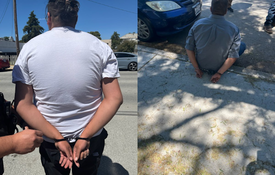 San Jose Police Arrest Two for Assault and Vandalism During Violent Sideshow, Search for Additional Perpetrators Underway