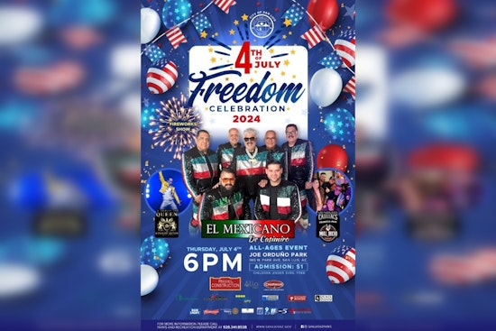 San Luis Gears Up for Spectacular 4th of July Festivities with Fireworks and Live Music at Joe Orduño Park
