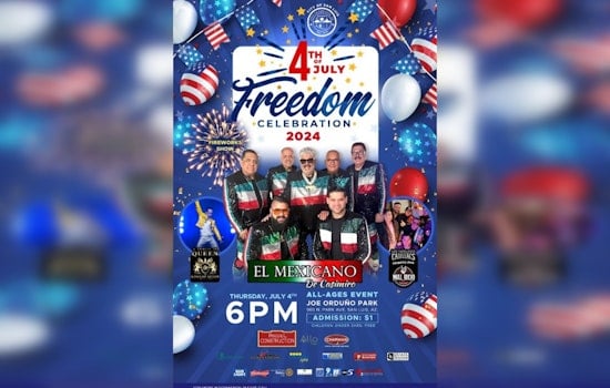 San Luis Gears Up for Spectacular 4th of July Festivities with Fireworks and Live Music at Joe Orduño Park