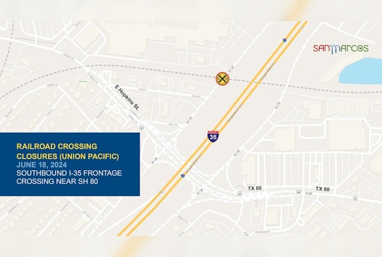 San Marcos Faces Temporary Traffic Challenges Amid Union Pacific Railroad Maintenance