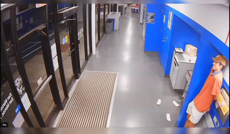 San Marcos Police Seek Public's Help to Identify Suspect in Post Office Vandalism Case