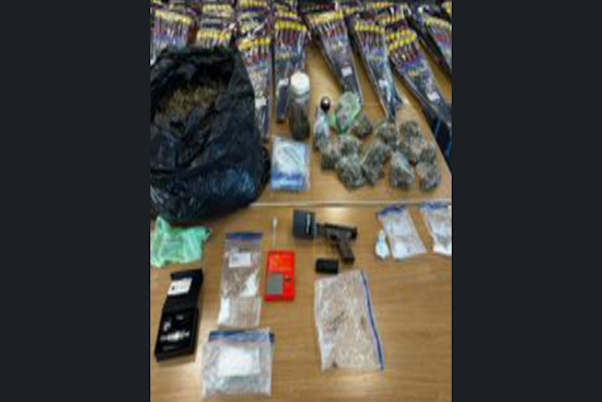 San Mateo Resident Suspected of Drug Trafficking and Illegal Firework Possession