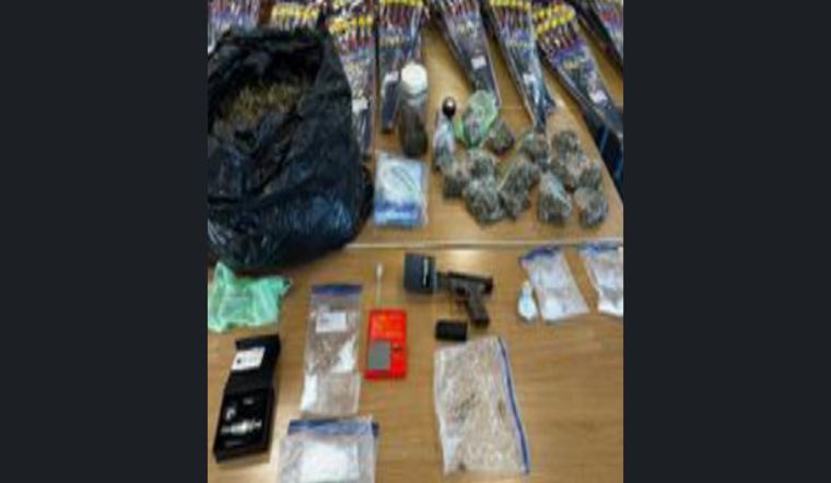 San Mateo Resident Suspected of Drug Trafficking and Illegal Firework Possession