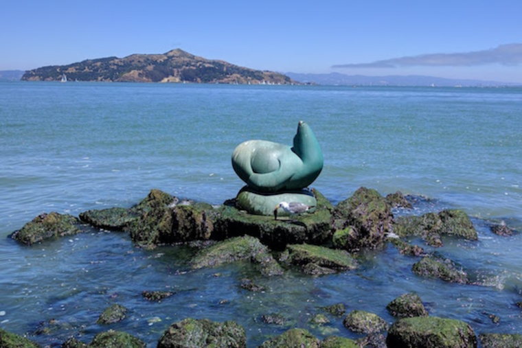 Sausalito's Iconic Sea Lion Sculpture Set for Triumphant Return to Waterfront After Restoration