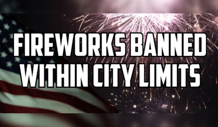 Schertz, Texas Stresses Safety Over Sparklers: Fireworks Ban in Full Effect, H-E-B Sponsors Grand Display for Fourth of July Celebrations